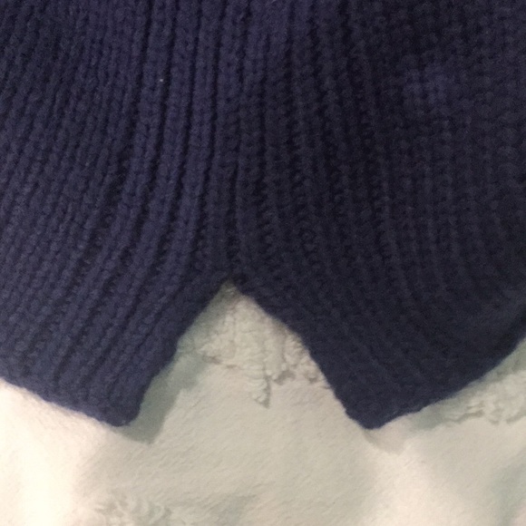 Anthropologie asymmetrical fringe / tassel knit - Picture 8 of 15